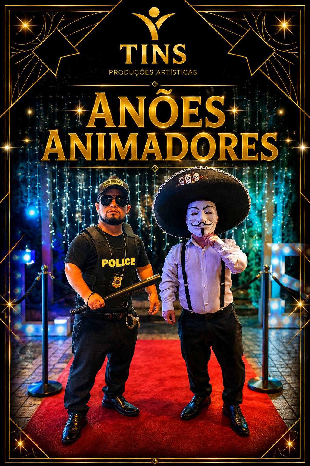 anões animadores